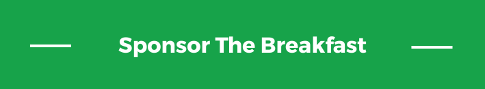Button image reading "Sponsor the Breakfast" against green background
