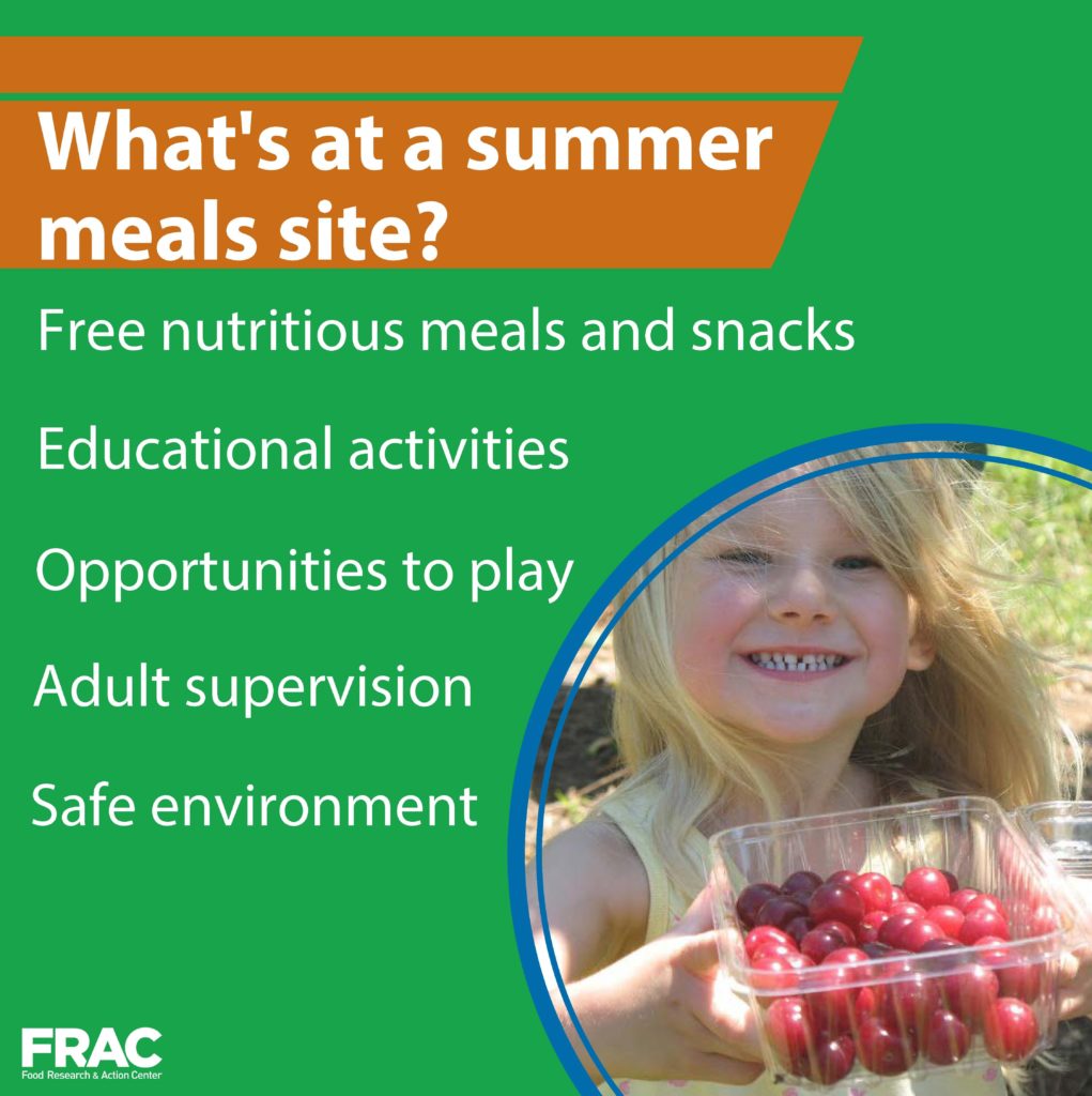 whatsatasummermealssiteinfographic Food Research & Action Center